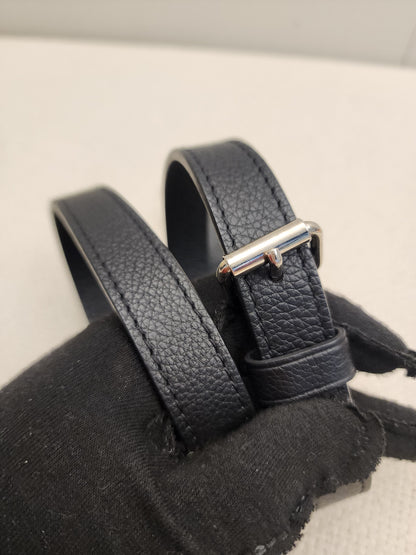 LV Beige/Black Calfskin Lockme II Bag (SHW)