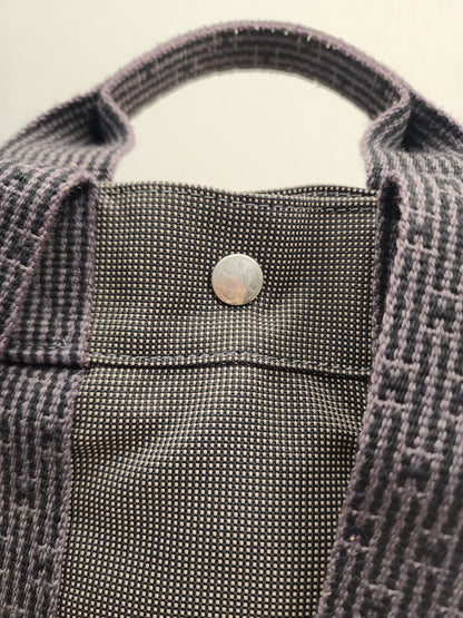 Hermes Grey Canvas Herline PM Backpack
