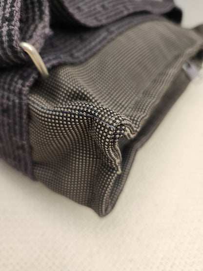 Hermes Grey Canvas Herline PM Backpack
