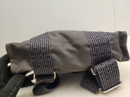 Hermes Grey Canvas Herline PM Backpack