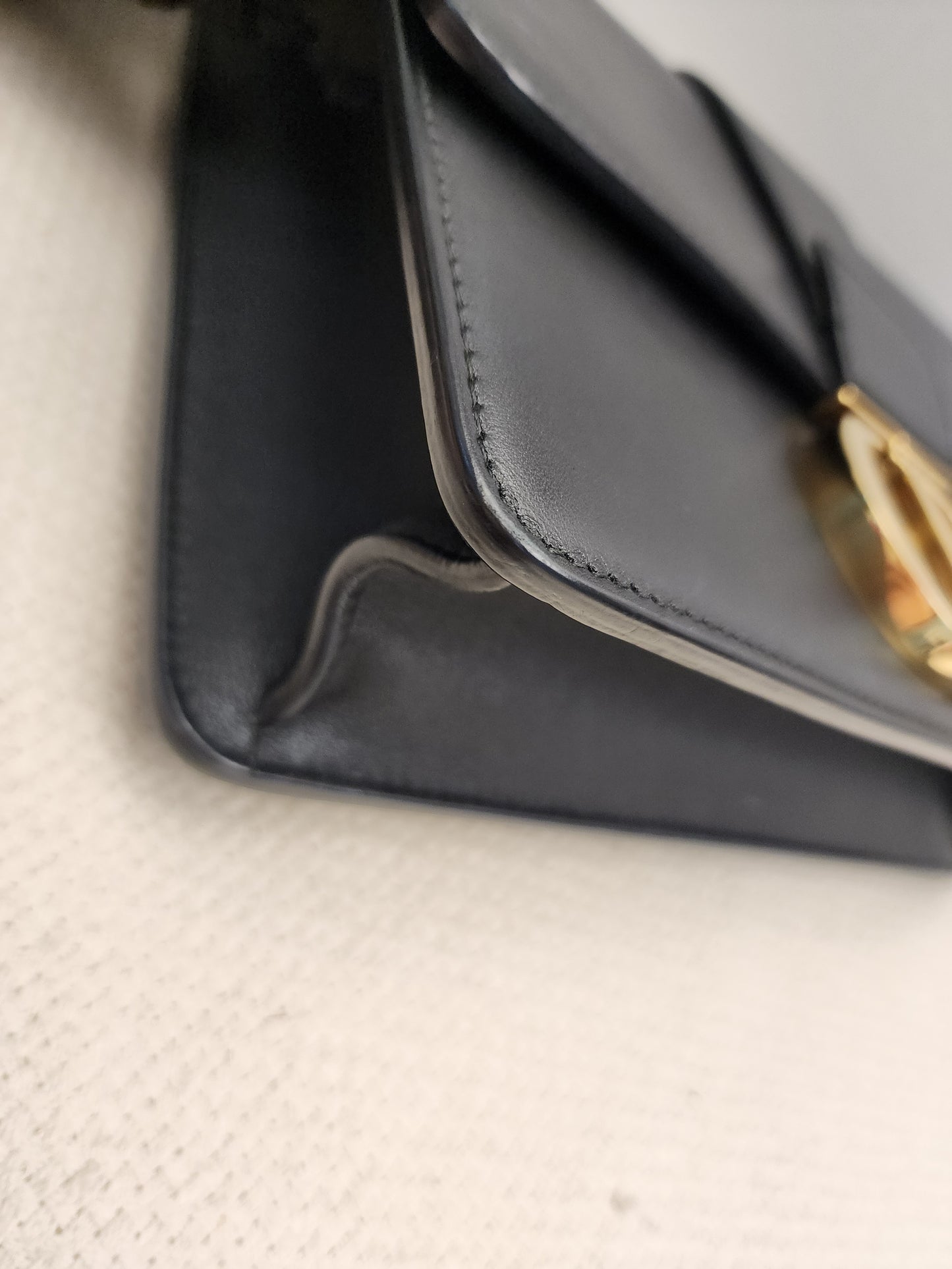 Dior Black Calfskin Montaigne 30 (GHW)