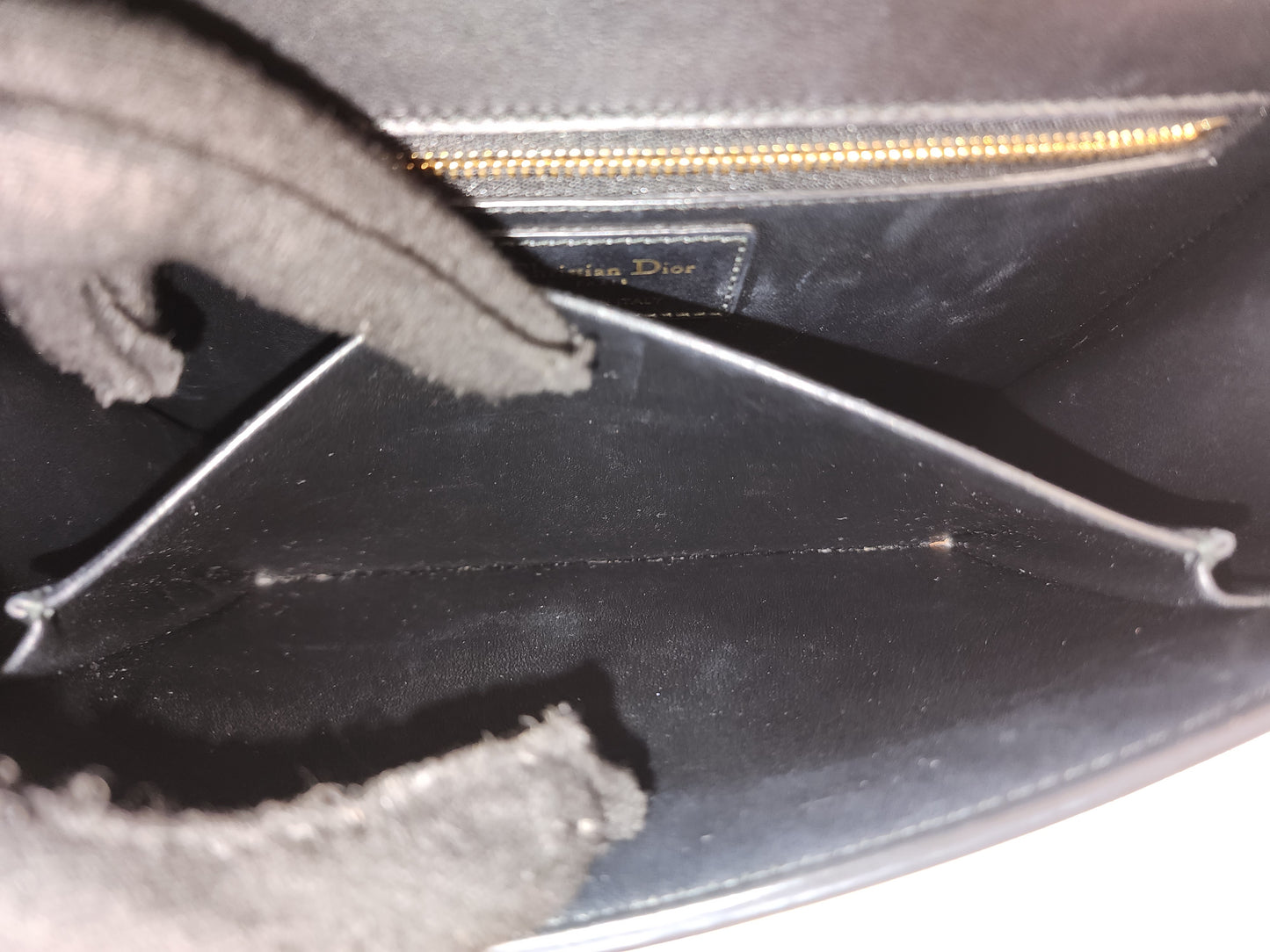 Dior Black Calfskin Montaigne 30 (GHW)