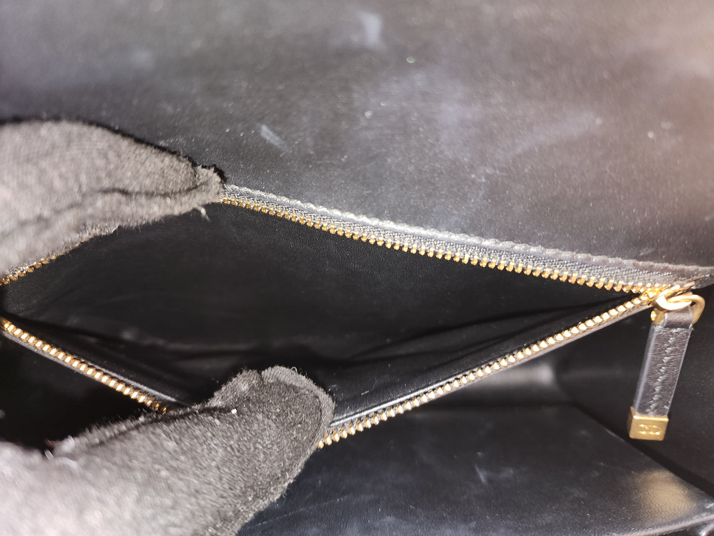 Dior Black Calfskin Montaigne 30 (GHW)