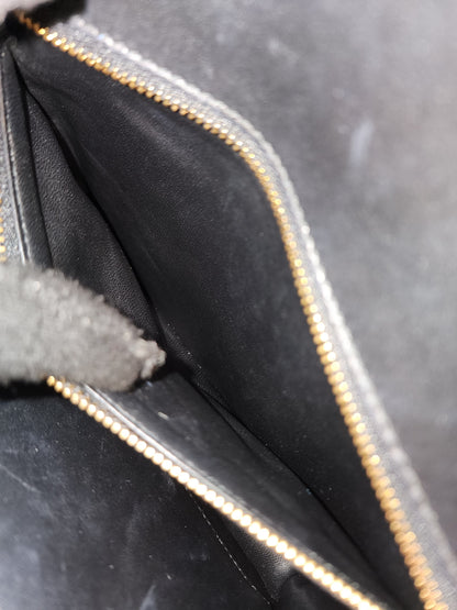 Dior Black Calfskin Montaigne 30 (GHW)