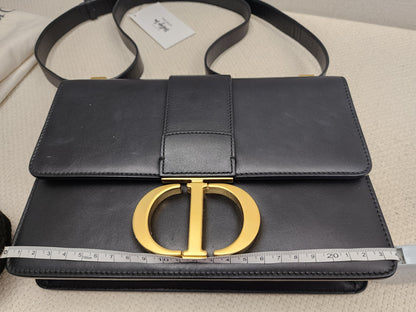 Dior Black Calfskin Montaigne 30 (GHW)