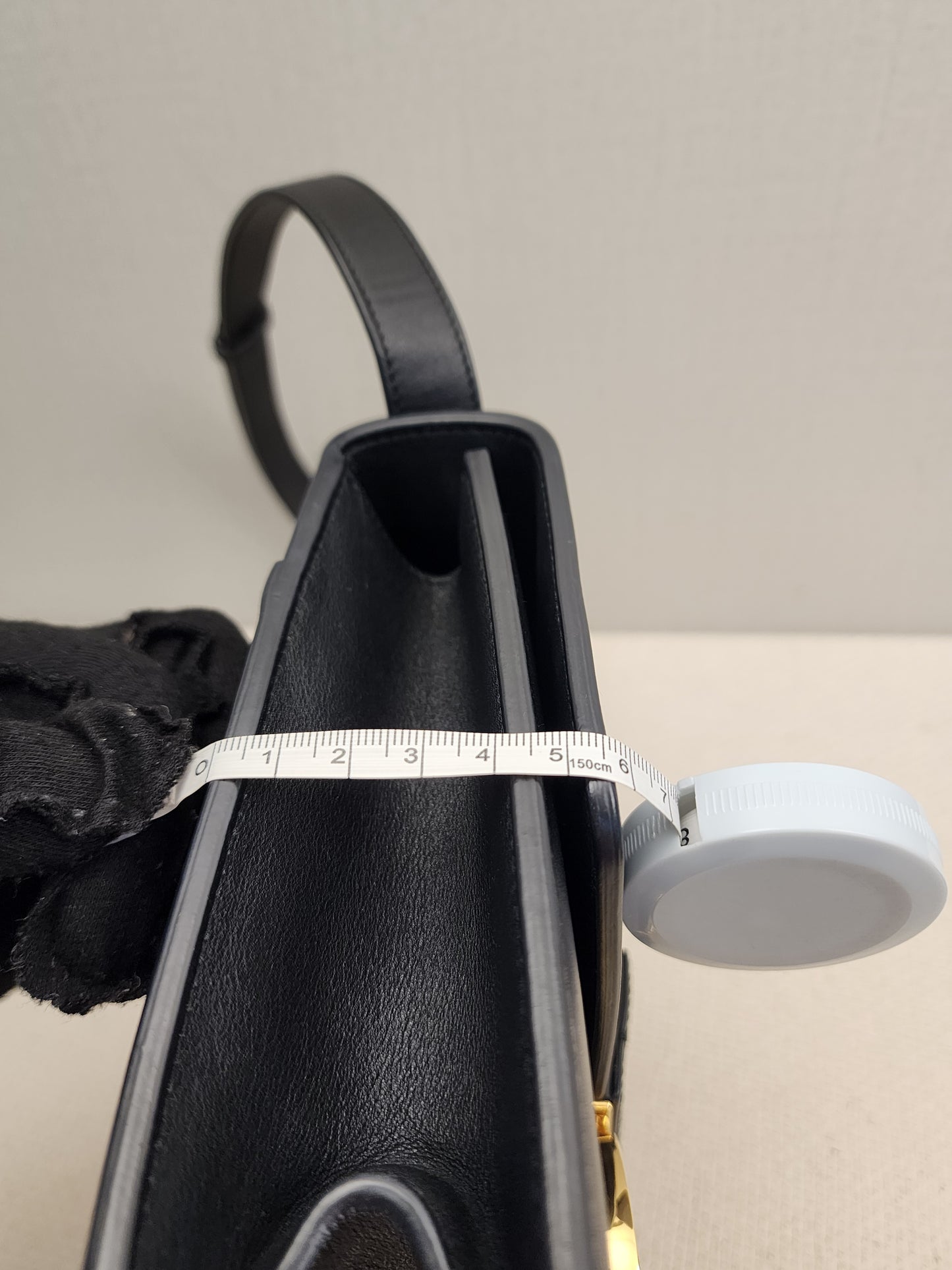 Dior Black Calfskin Montaigne 30 (GHW)