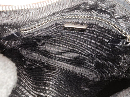 Prada Black Nylon Besace Messenger Bag