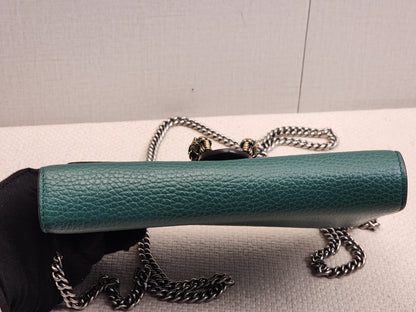 Gucci Green Calfskin Dionysus WOC