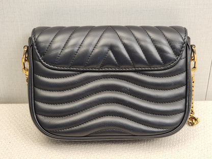 LV Black Calfskin New Wave Multi Pochette