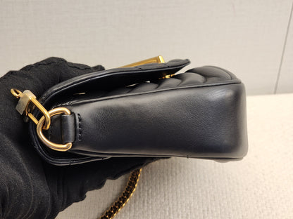 LV Black Calfskin New Wave Multi Pochette