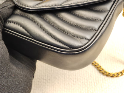 LV Black Calfskin New Wave Multi Pochette