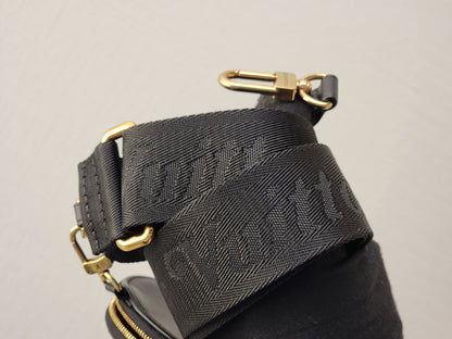 LV Black Calfskin New Wave Multi Pochette