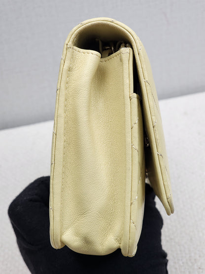 Chanel Yellow Lambskin WOC (GHW)