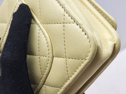 Chanel Yellow Lambskin WOC (GHW)