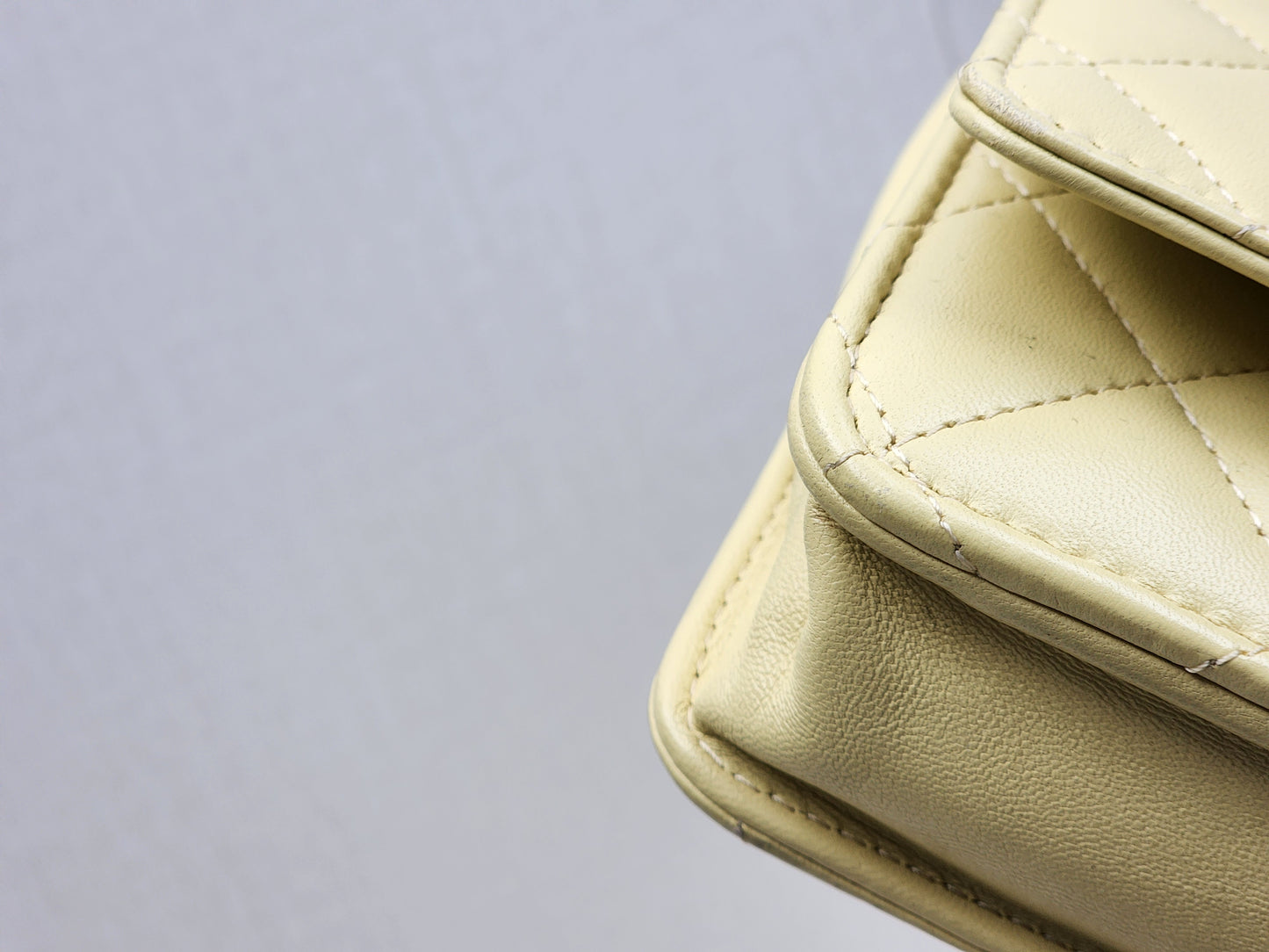Chanel Yellow Lambskin WOC (GHW)