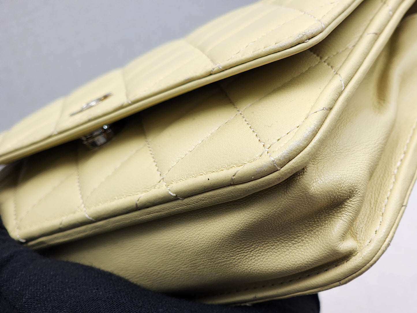 Chanel Yellow Lambskin WOC (GHW)