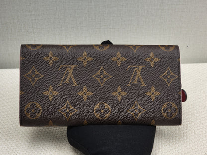 LV Monogram Bloom Flower Emilie Wallet