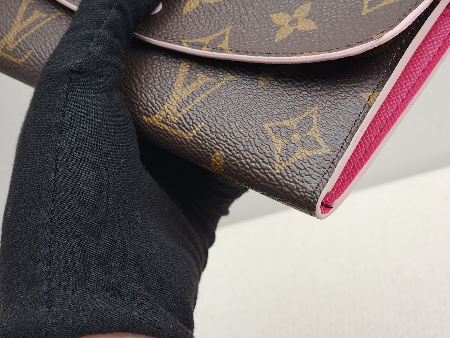 LV Monogram Bloom Flower Emilie Wallet