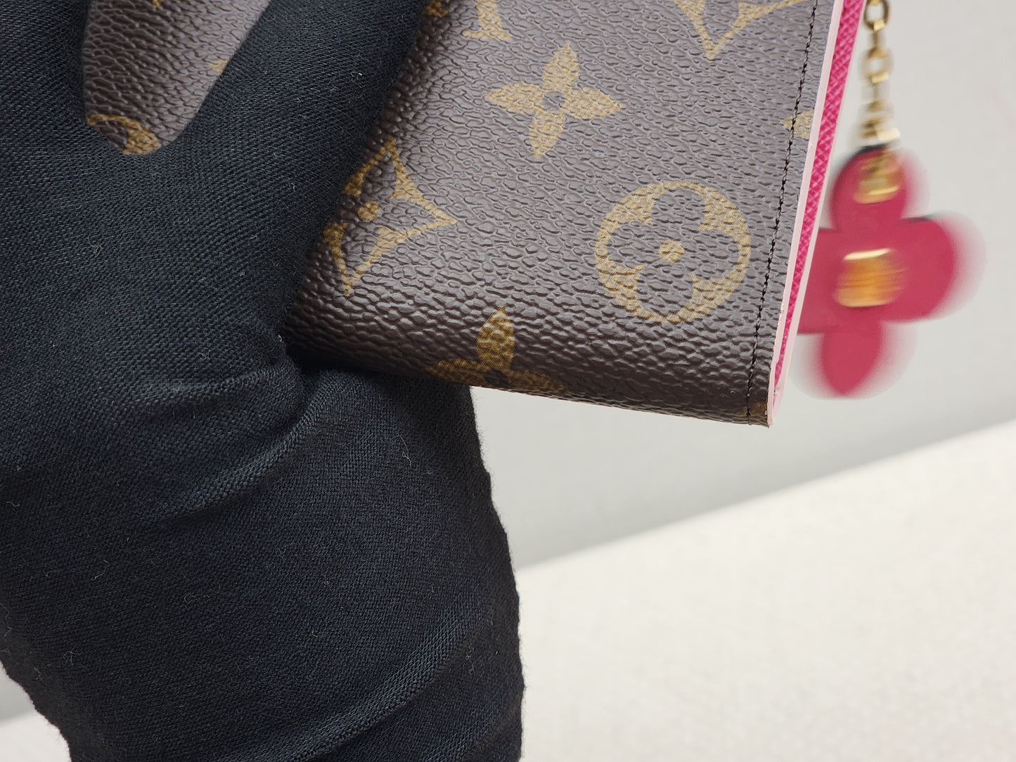 LV Monogram Bloom Flower Emilie Wallet