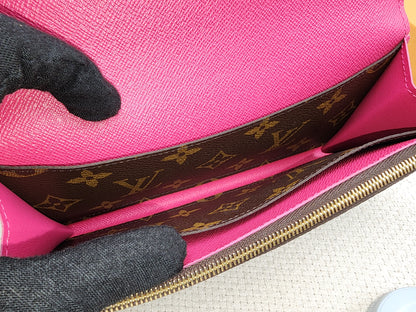 LV Monogram Bloom Flower Emilie Wallet