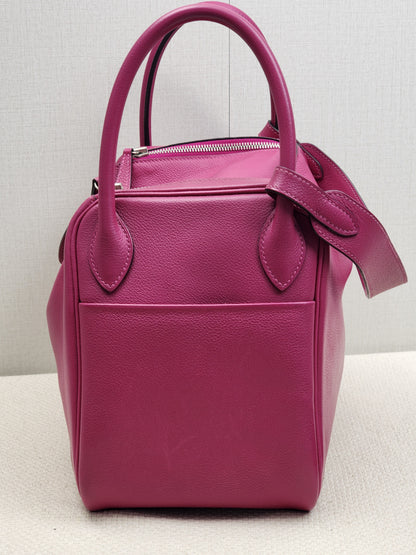 Hermes Rose Pourpre Evercolour Lindy 30 (PHW)
