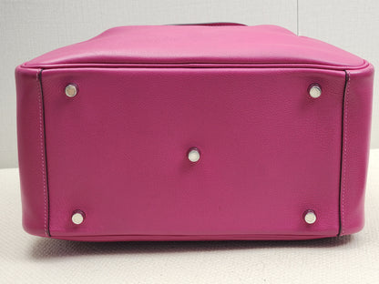 Hermes Rose Pourpre Evercolour Lindy 30 (PHW)