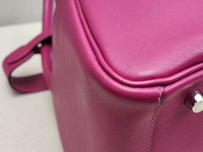 Hermes Rose Pourpre Evercolour Lindy 30 (PHW)