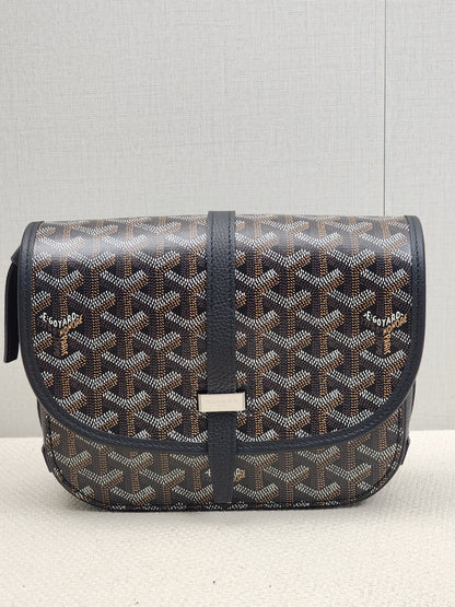 Goyard Black Belvedere PM