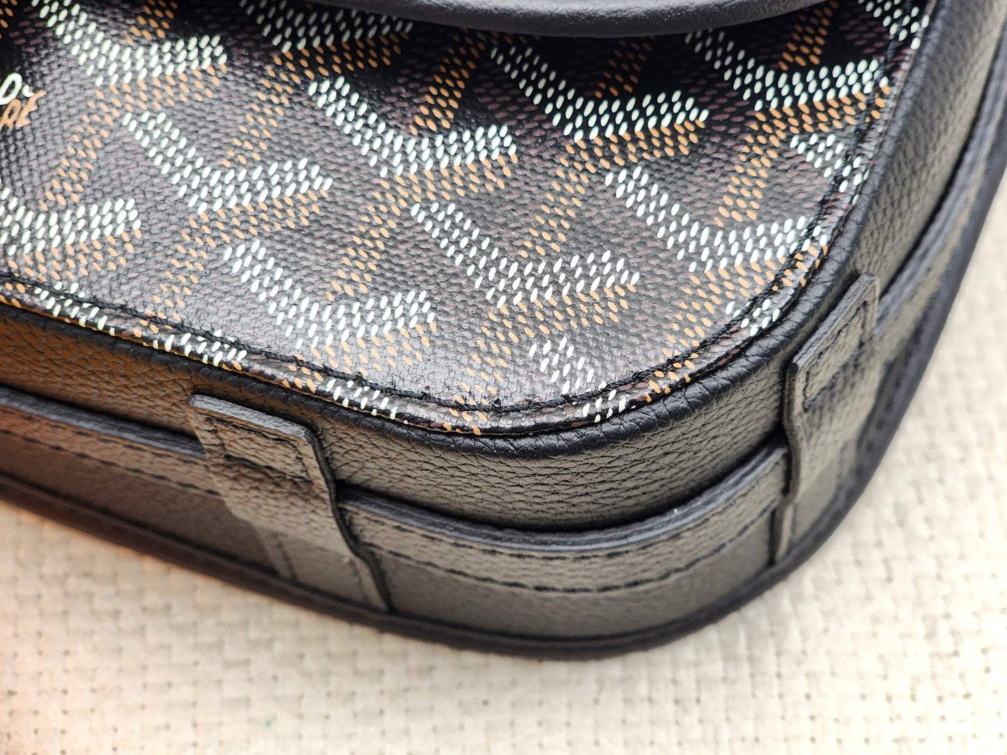 Goyard Black Belvedere PM