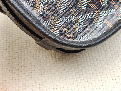 Goyard Black Belvedere PM