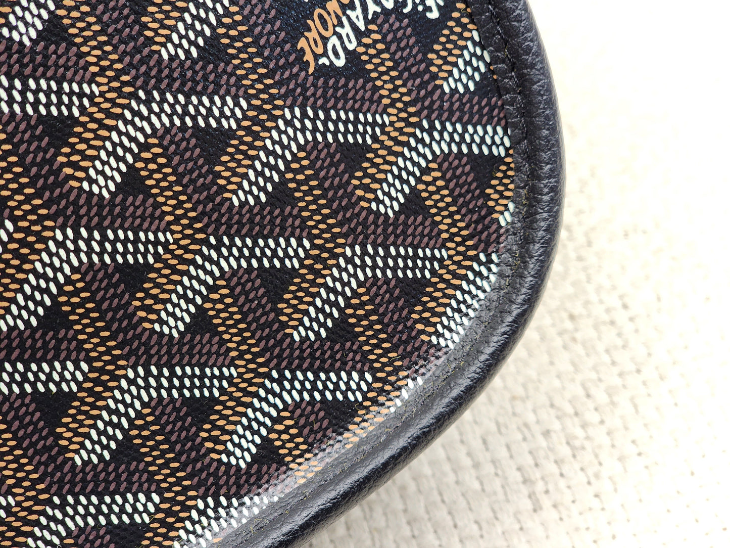 Goyard Black Belvedere PM