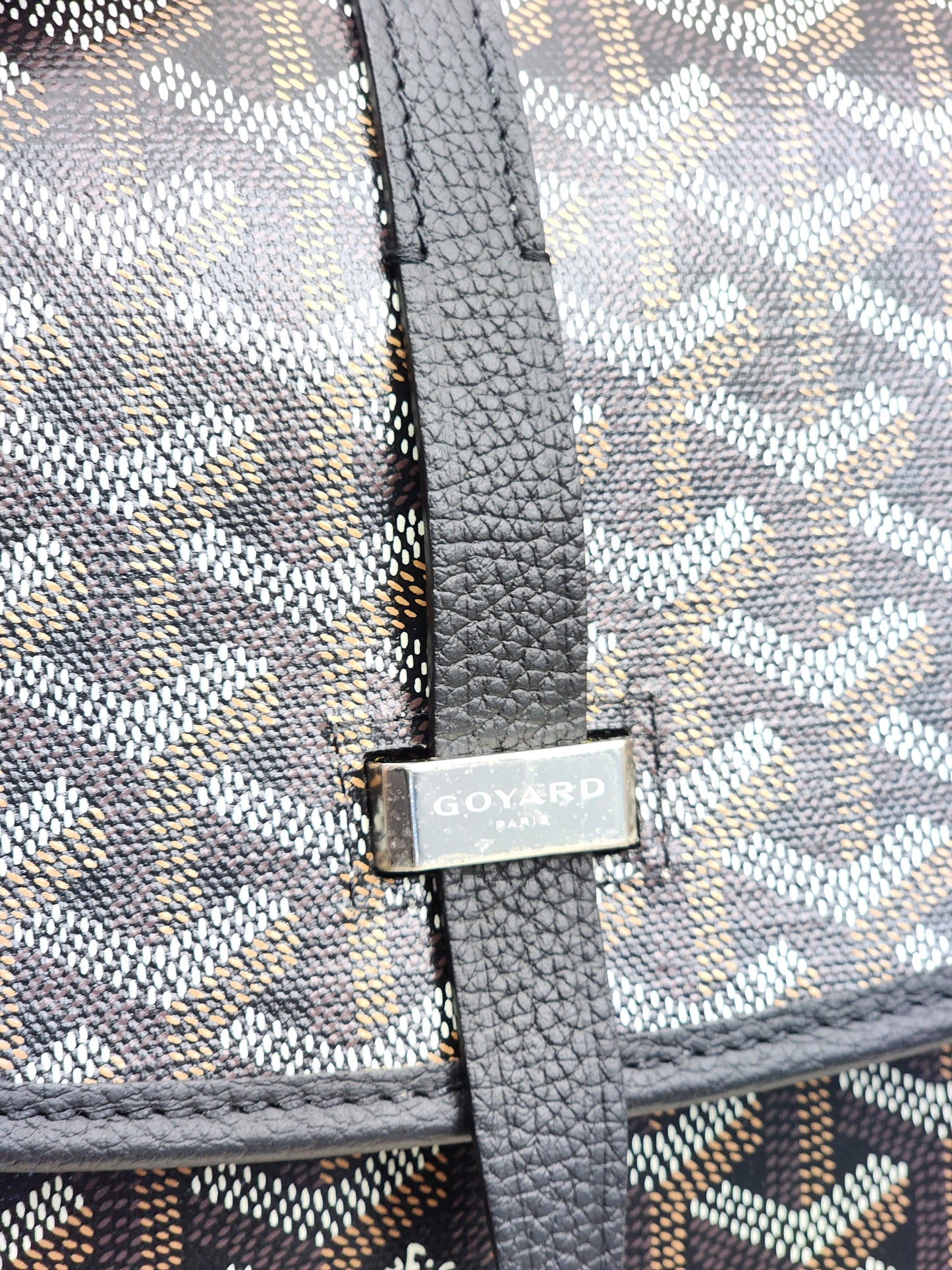 Goyard Black Belvedere PM