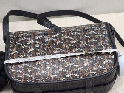 Goyard Black Belvedere PM