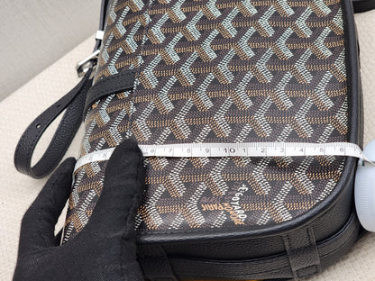 Goyard Black Belvedere PM