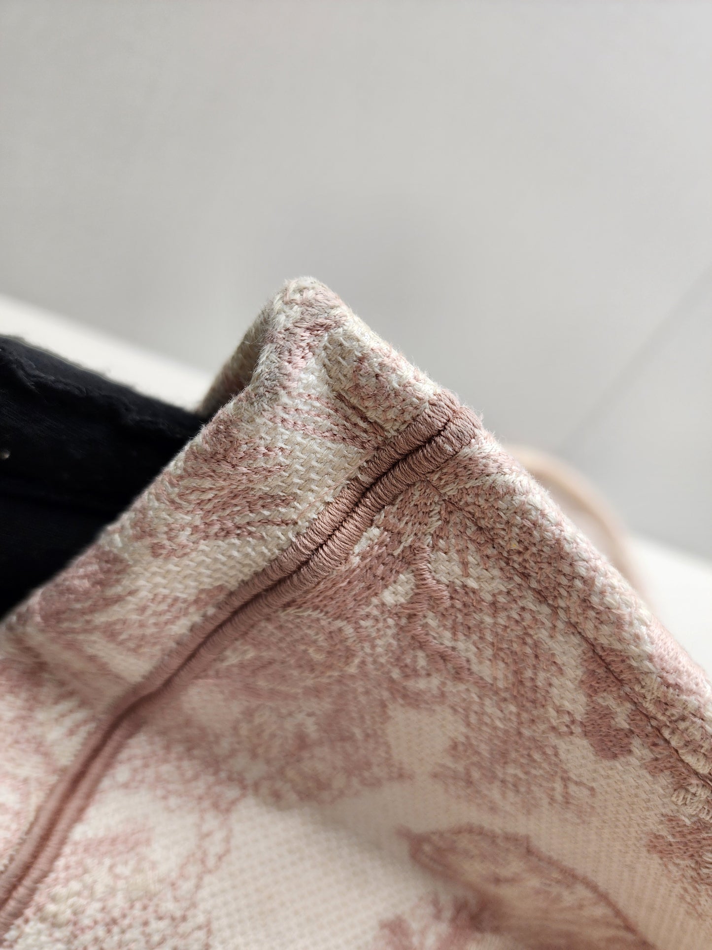Dior Pink Toile De Jouy Embroidered Medium Book Tote