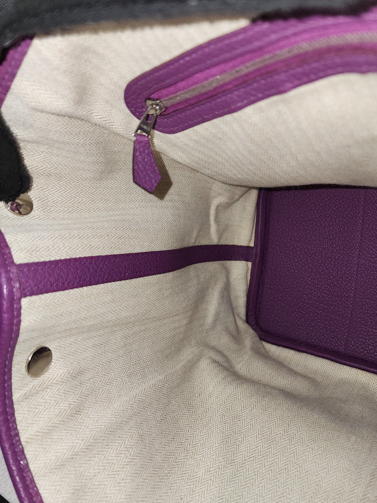 Hermes Purple Anemone Garden Party 36 (PHW)