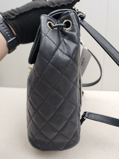 Chanel Black Caviar Urban Spirit Backpack