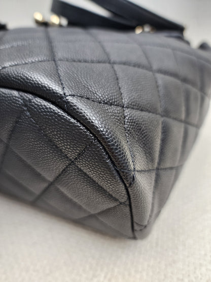 Chanel Black Caviar Urban Spirit Backpack