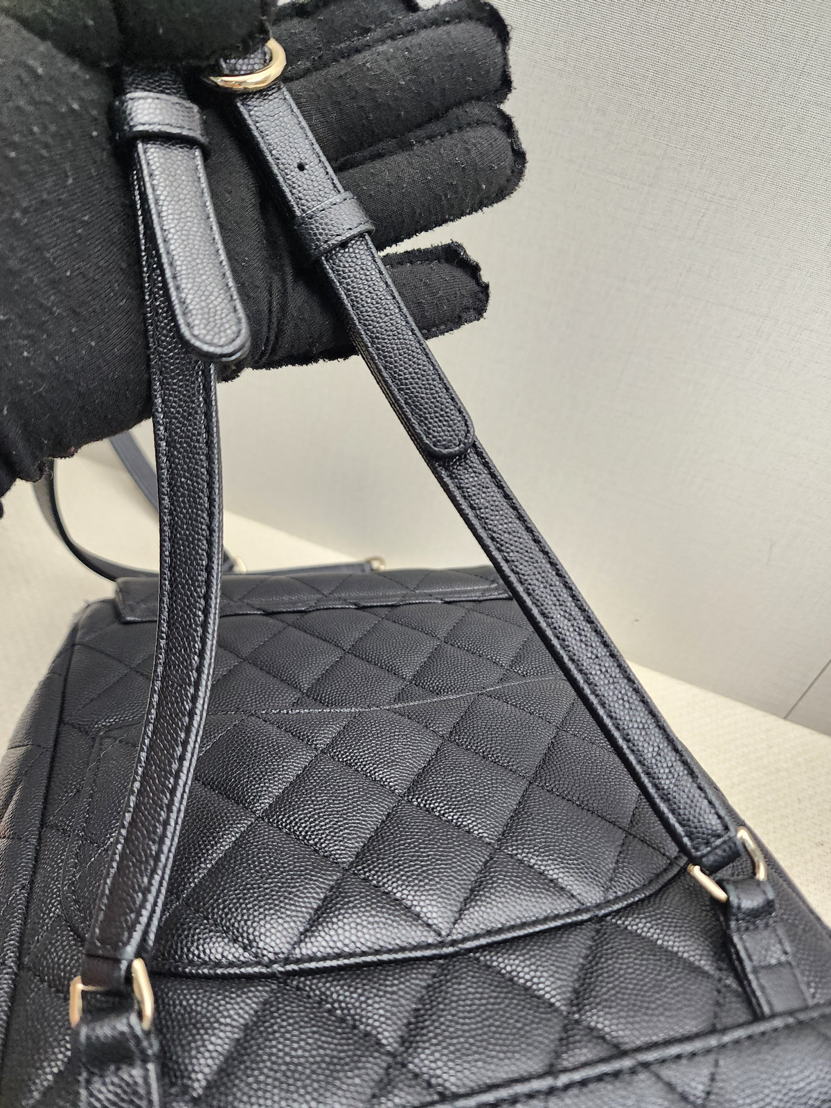 Chanel Black Caviar Urban Spirit Backpack