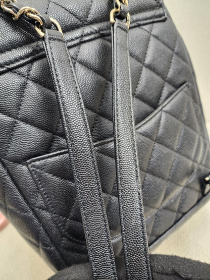 Chanel Black Caviar Urban Spirit Backpack