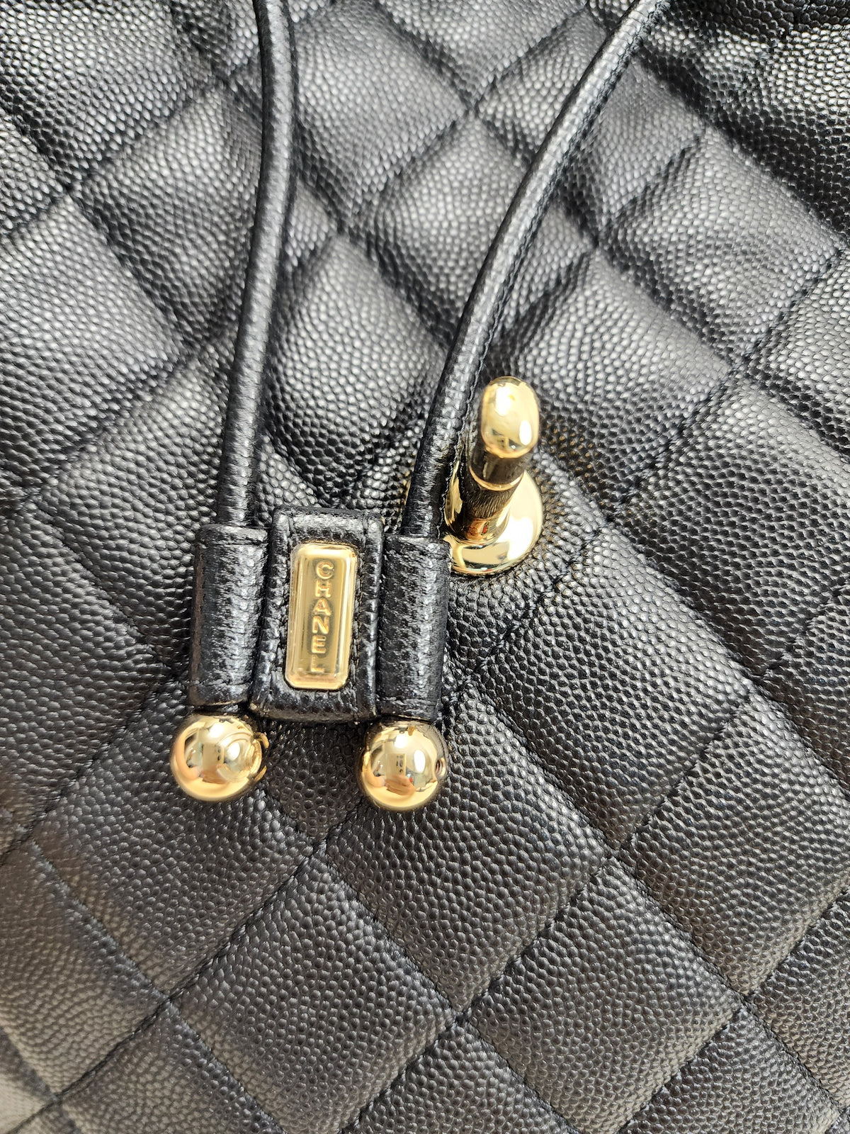 Chanel Black Caviar Urban Spirit Backpack