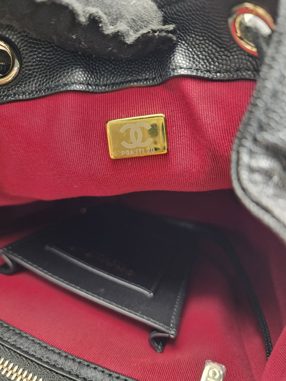 Chanel Black Caviar Urban Spirit Backpack