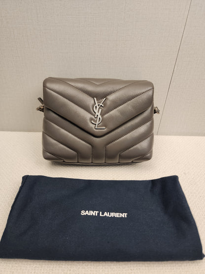 YSL Grey Toy Lou Lou (SHW)