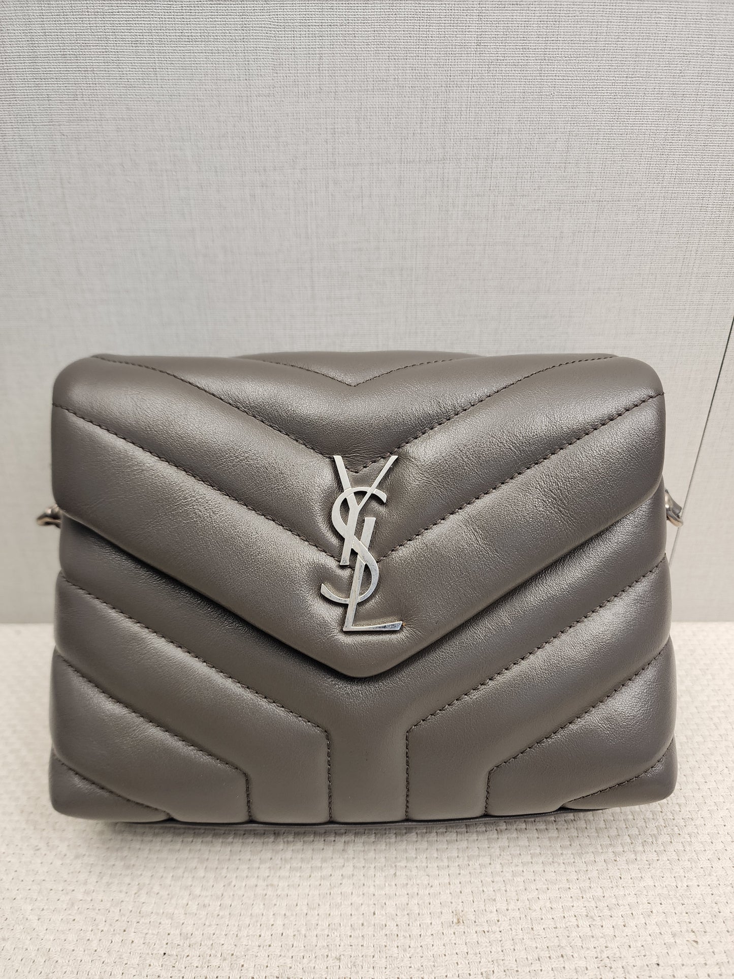 YSL Grey Toy Lou Lou (SHW)