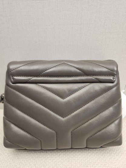 YSL Grey Toy Lou Lou (SHW)