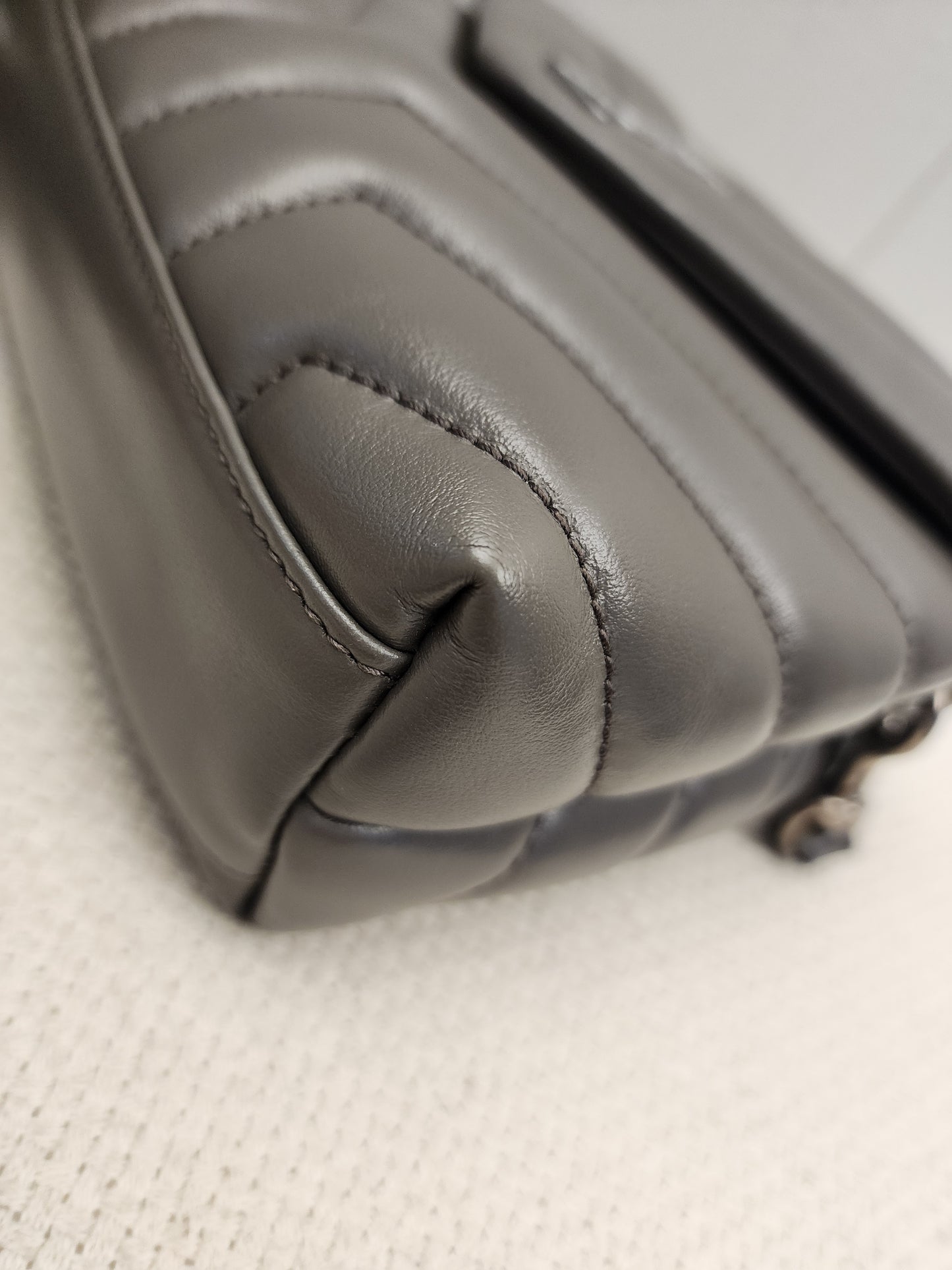 YSL Grey Toy Lou Lou (SHW)