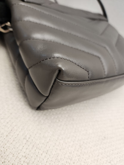 YSL Grey Toy Lou Lou (SHW)