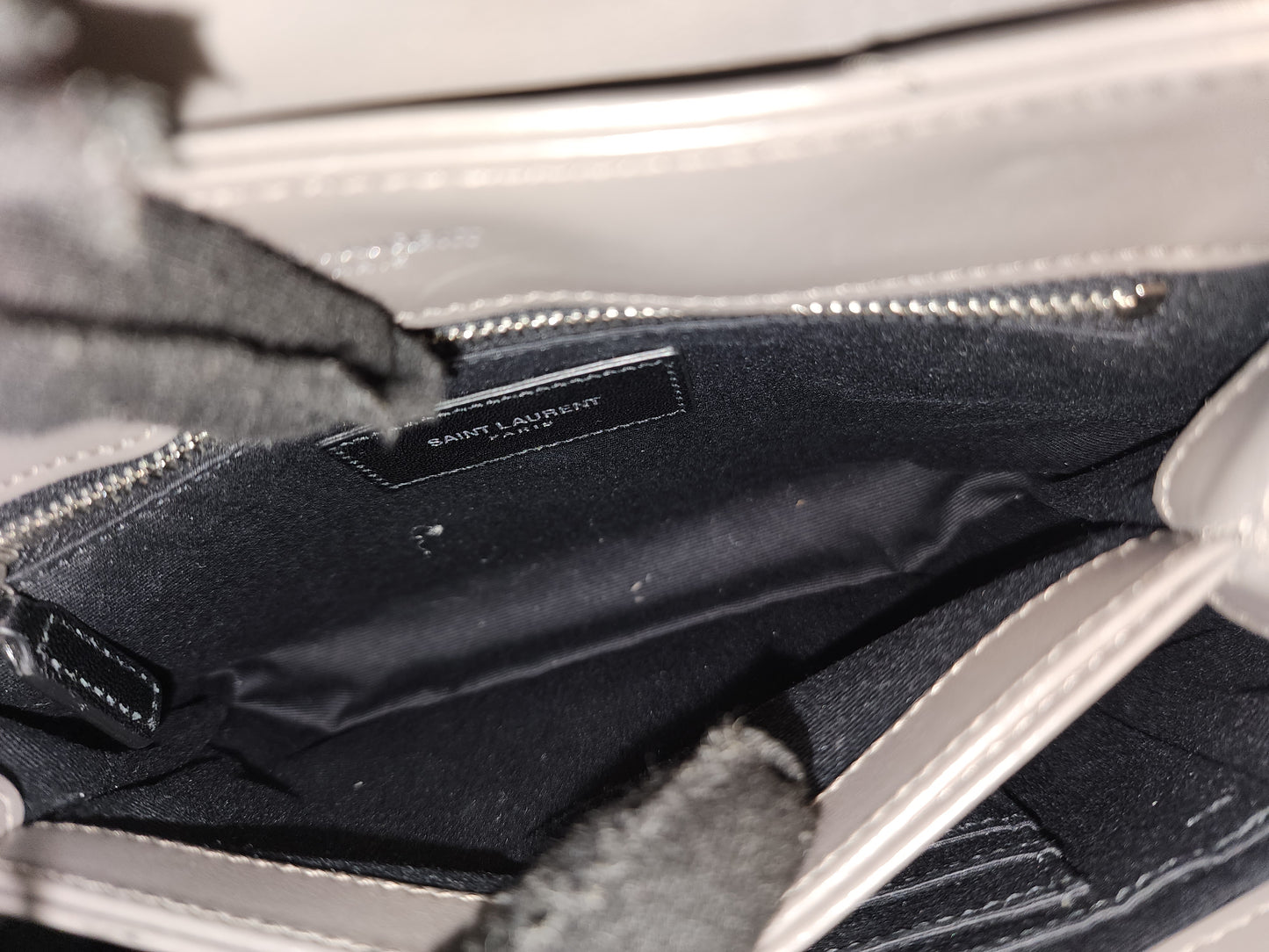 YSL Grey Toy Lou Lou (SHW)