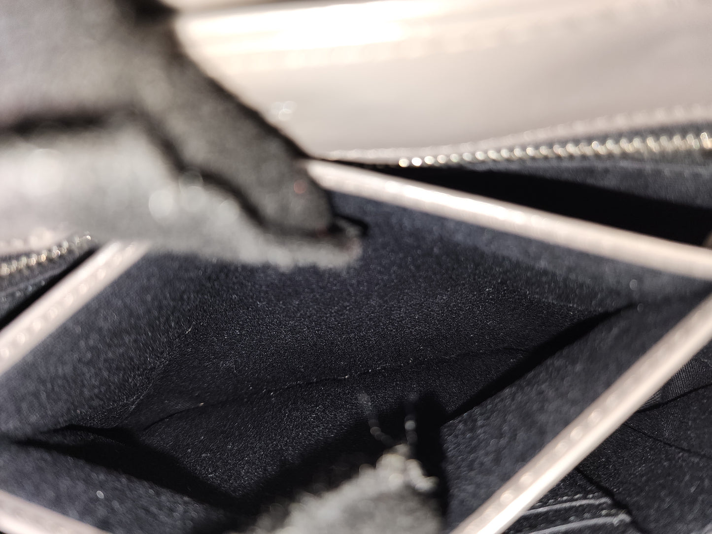 YSL Grey Toy Lou Lou (SHW)