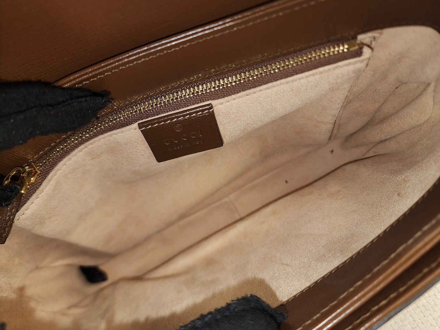 Gucci Brown Horsebit 1955 Medium Shoulder Bag